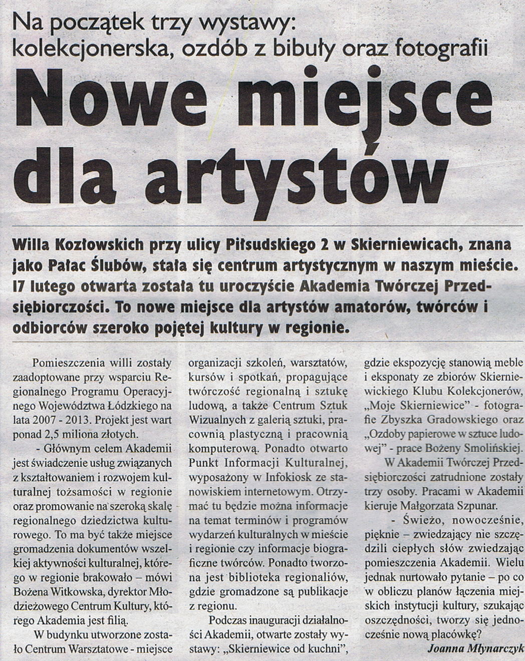 2012_02_23_glos-skierniewic-i-okolicy_nr-8_nowe-miejsce-dla-artystw